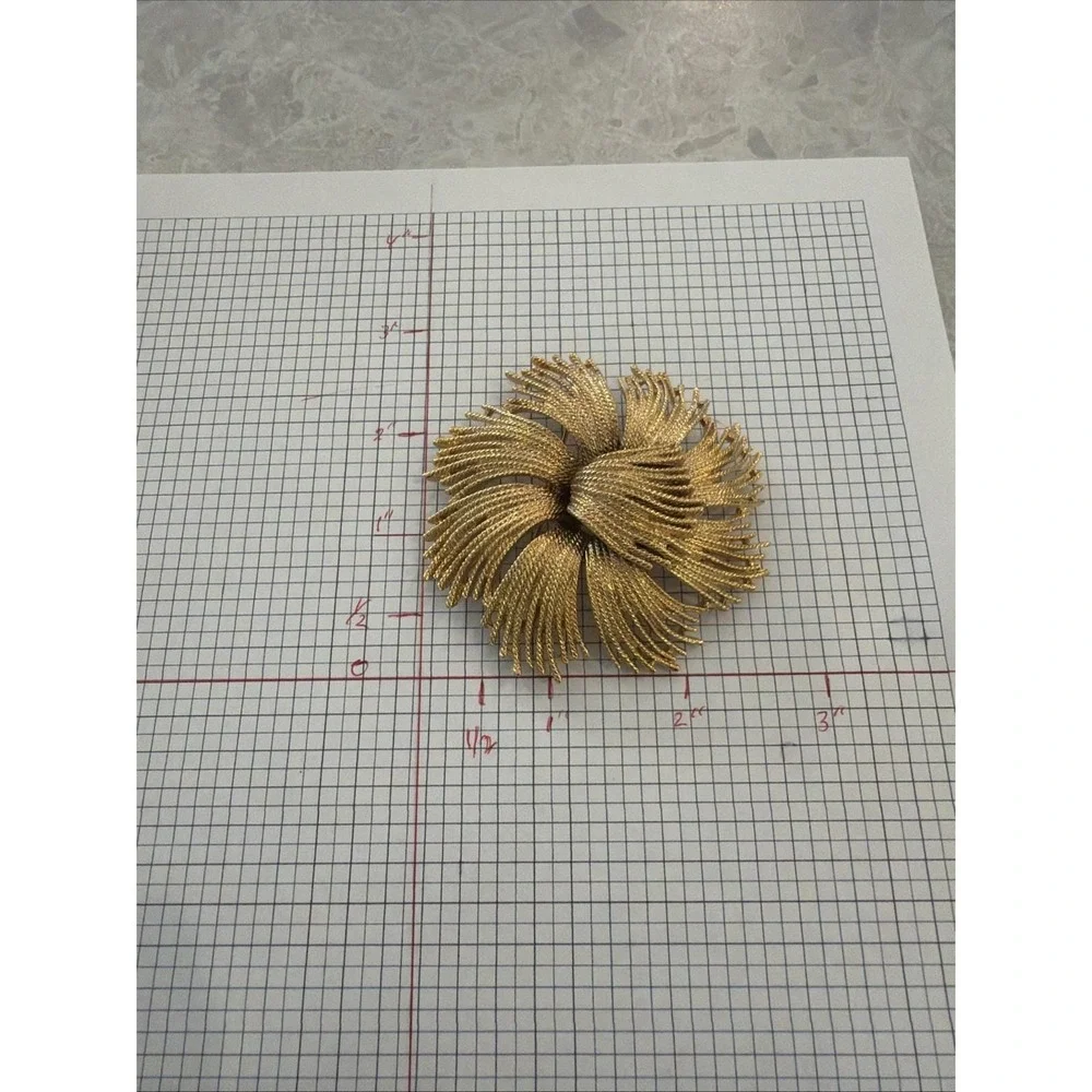 Monet Vintage Gold-Tone Brooch